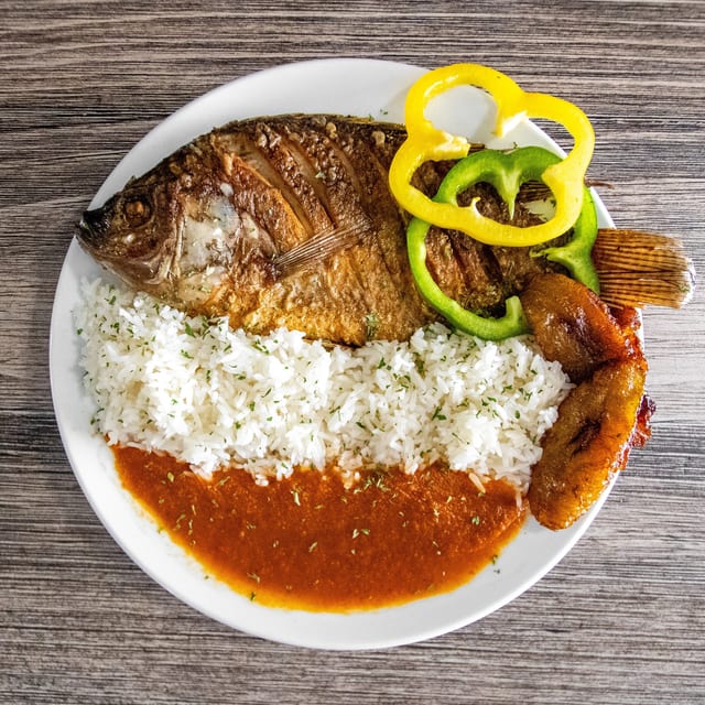 Fried Whole Fish Tilapia.